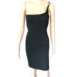 Gucci Tom Ford FW 97 one shoulder dress 38
